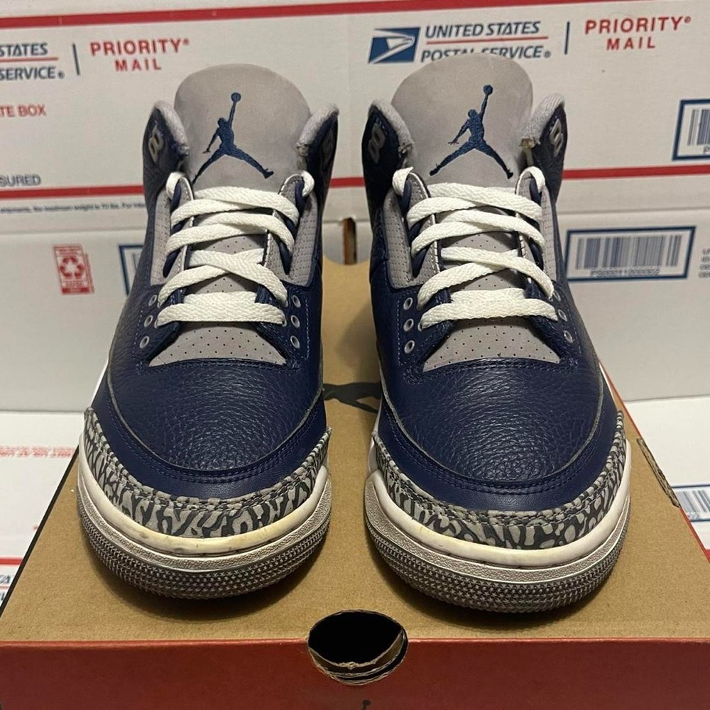 Nike Air Jordan 3 Retro “Georgetown” 2021 streetwear hype shoe sneakers - Picture 2 of 8